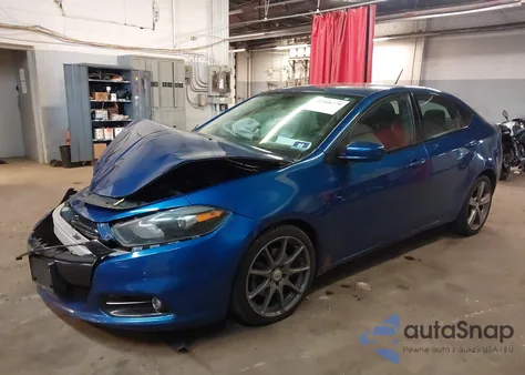 2013 Dodge Dart Sxt из США, поврежденный, VIN 1C3CDFBA0DD319394
